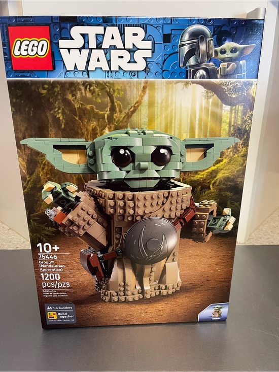 LEGO Star Wars Grogu (The Mandalorian Apprentice) Figure 75446 1200Pcs 10+ NIP
